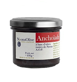 PASTA Z ANČOVIČEK A ČERNÝCH OLIV Z NYONS 100 g